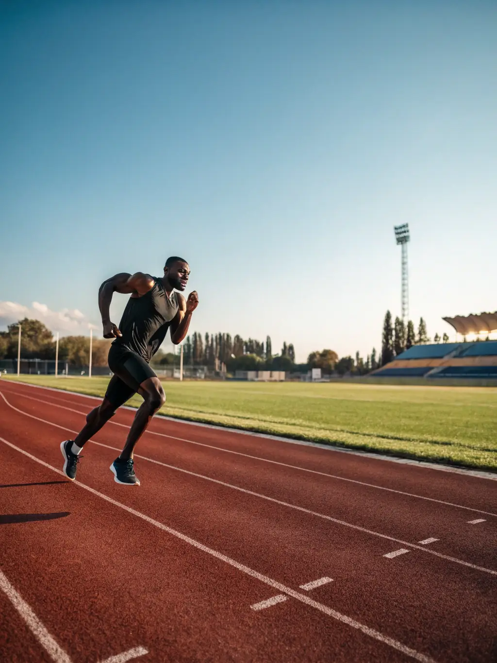 An image of athletes engaged in a training session, focusing on hurdle technique and form, highlighting the club's commitment to skill development.
